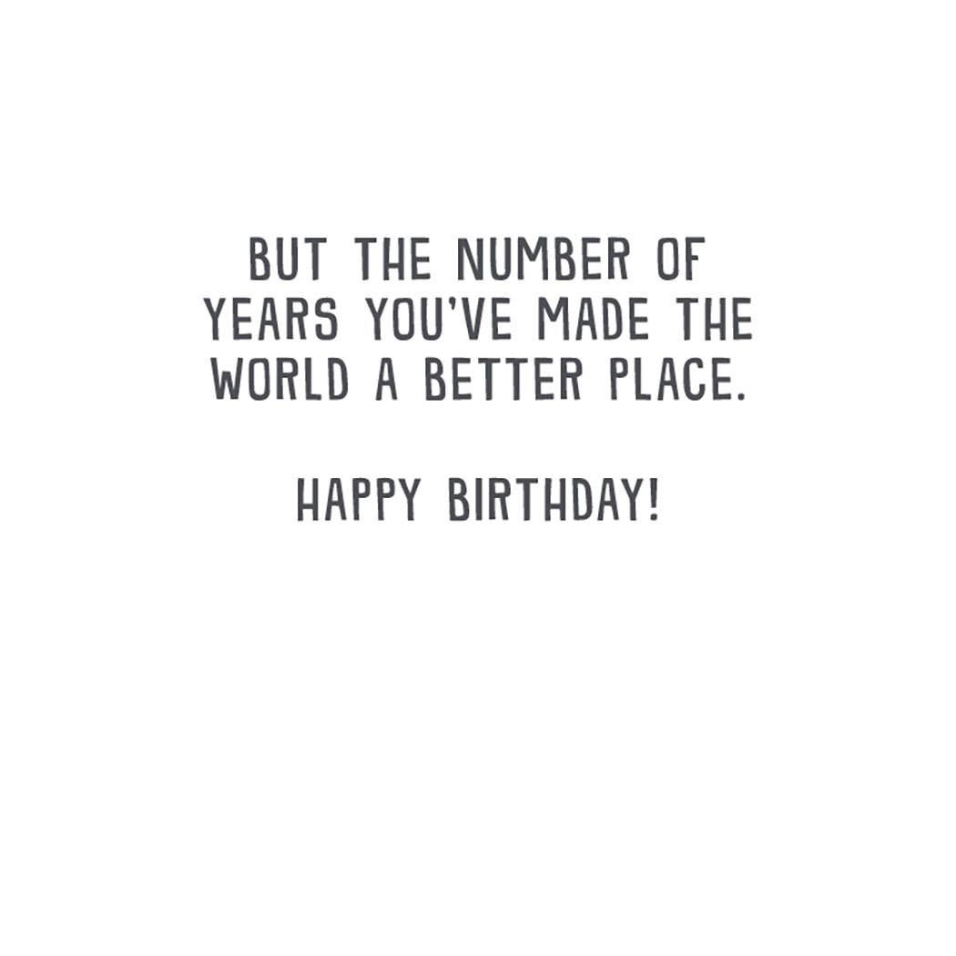 A Smyth Co - Wholesale Birthday Card - Not How Old Birthday Card1