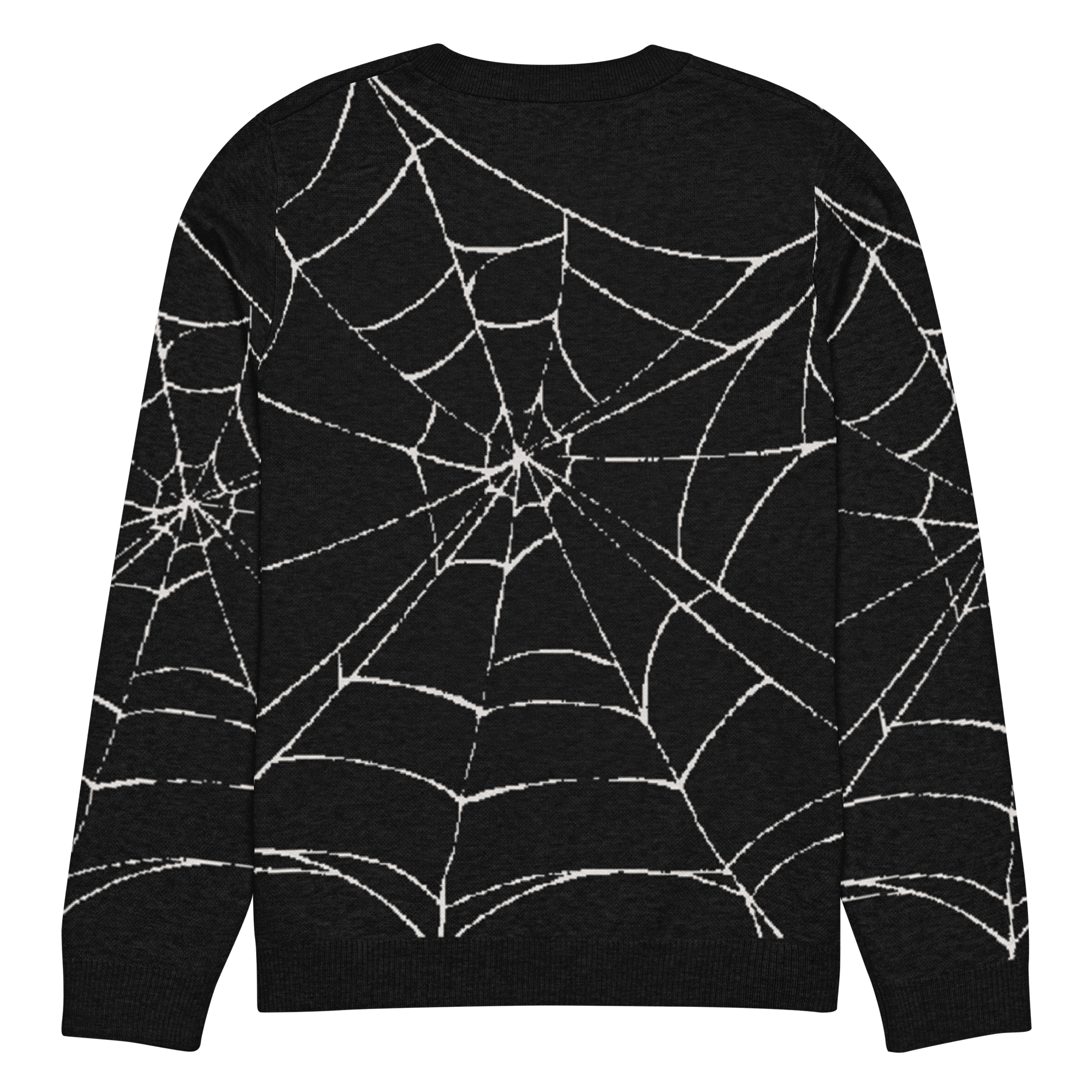Goth Cloth Co. - Wholesale Knit Sweater - Unisex - Webs We Weave Knit Crew Neck Sweater3