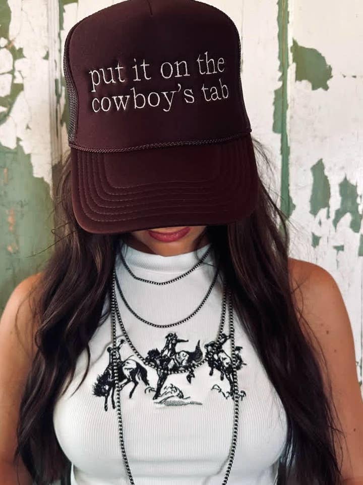 KickapooEmbroidery – Tops – Mulher por atacado – Top de Alças Cowboy1