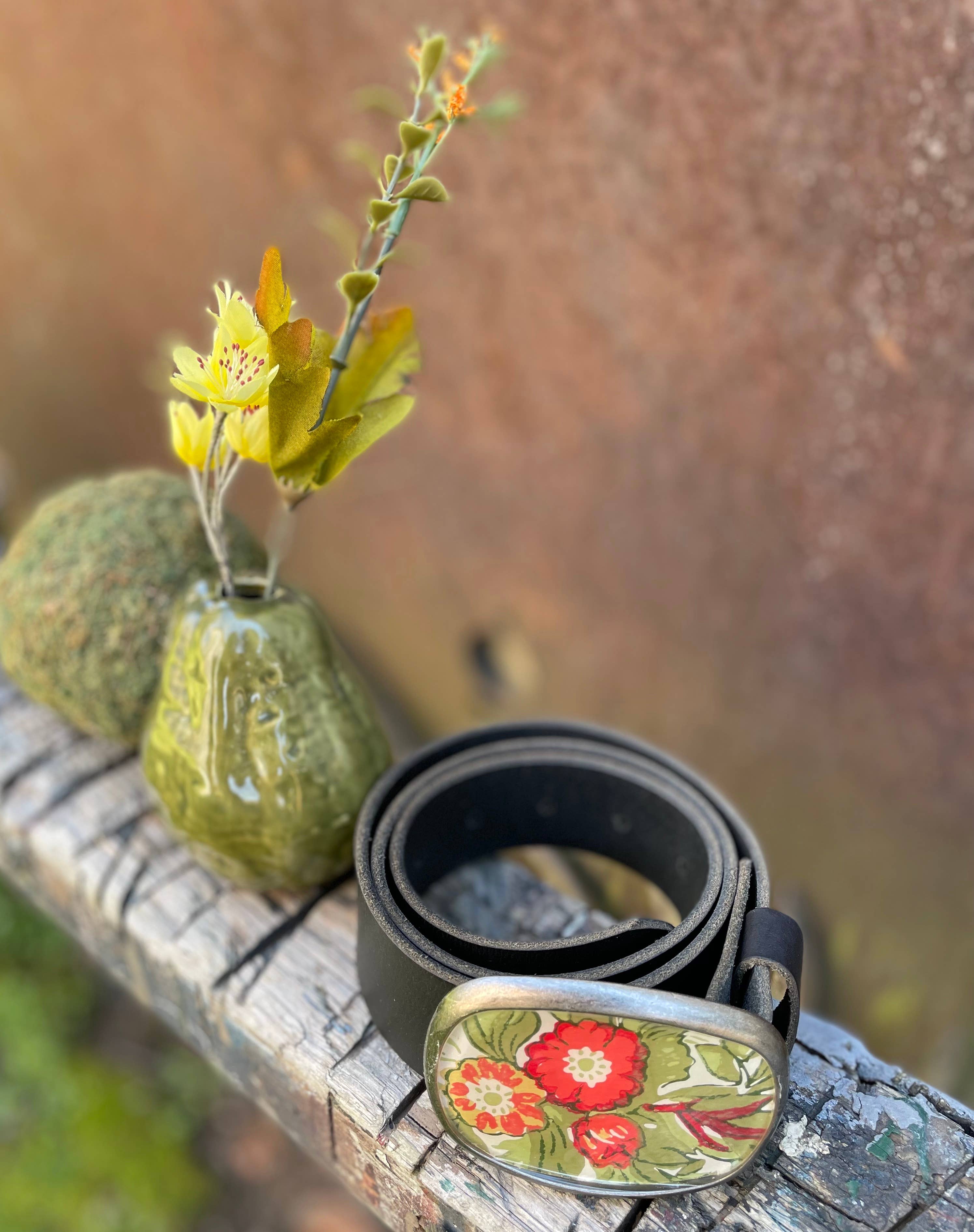 Black leather belt strap - matte, texture, for belt buckle for wholesale on Faire5