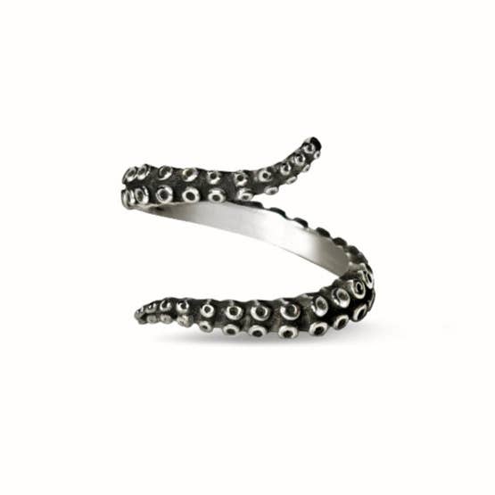The Tentacle Wrap Ring for wholesale by Perry Gargano