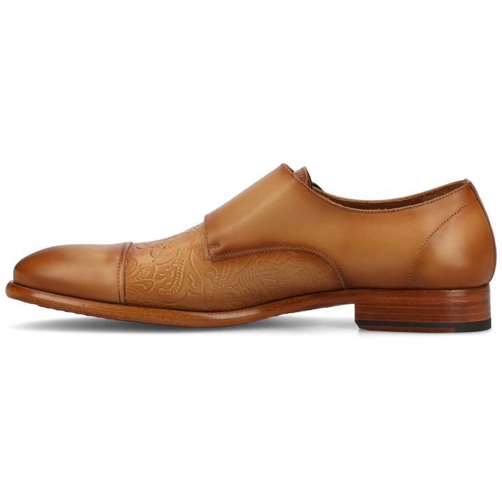 Taft - Wholesale Oxford Shoes - Men's - TAFT The Lucca Monk in Honey Floral
