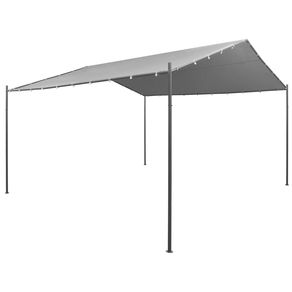 Greenwestons - Wholesale Outdoor Ornament/Decor - Green's Garden Gazebo Steel 157.5"x157.5"x102.4" Anthracite0