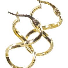 9RL2123OTP Hoop Earrings for wholesale by L'Art de la Créole