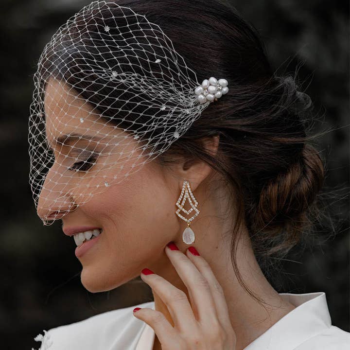 ACUS - Wholesale Dangle Earrings - Lécera Moonstone Earrings1