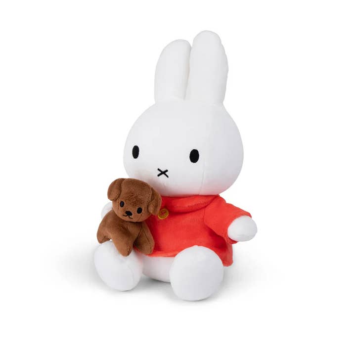 VICI Brands: Premier Design Kids Goods 🌍 - Wholesale Stuffed/Plush Toy - Kids & Baby - Plush MIFFY with Snuffy 13"1