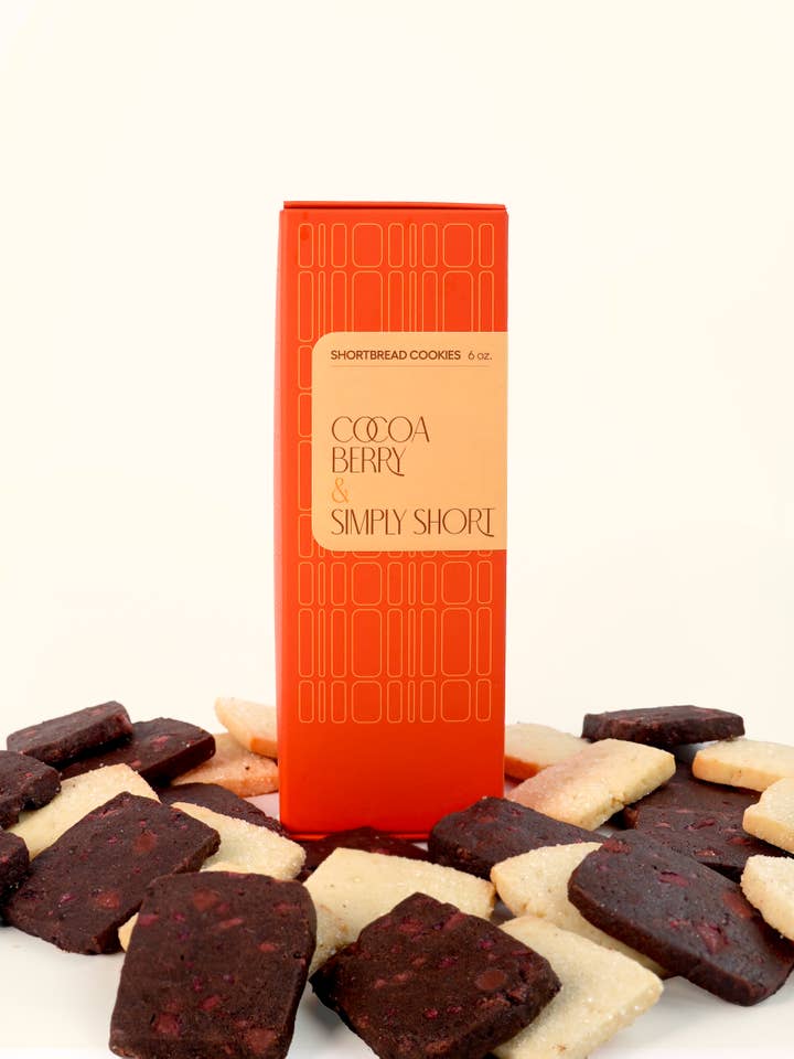 Cocoa Berry & Simply Short (Shortbread Cookies) for wholesale by Sett Goods