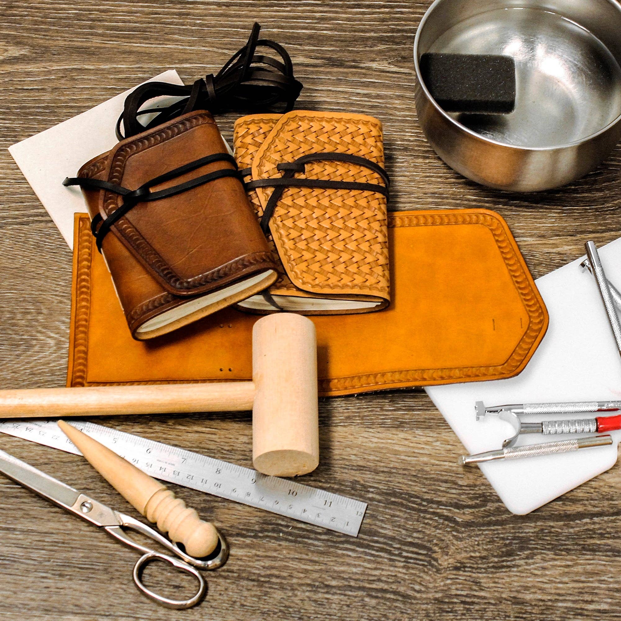 Realeather - Wholesale DIY Craft Kit - Leather Journal Kit7