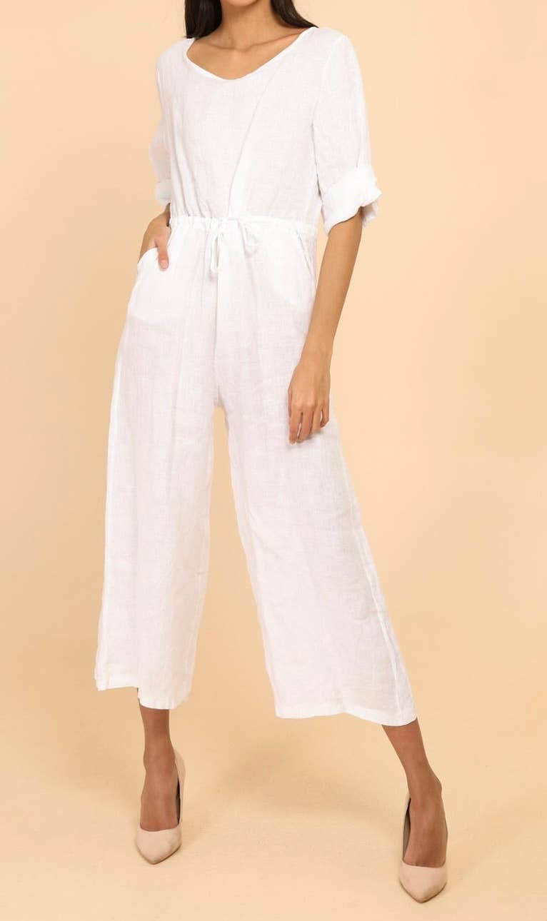 LÉA & LUC – wholesale Jumpsuit - Dam – Damoverall i 100% linne REF.716322