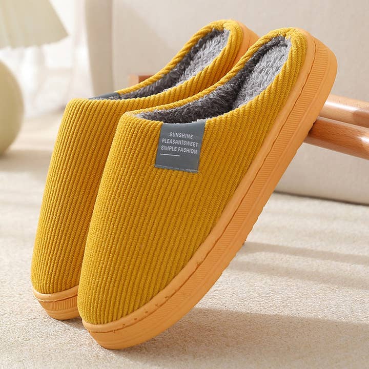 ACCITY - Wholesale Slippers - Women's - MINIMALIST WARMIES SLIPPERS BEDROOM SLIPPERS_CWSHS0265