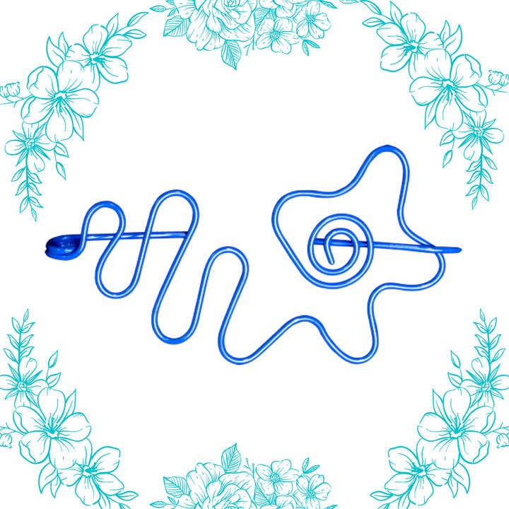 Nirvana-Blumenschalnadel für den Großhandel von The KnittingZone