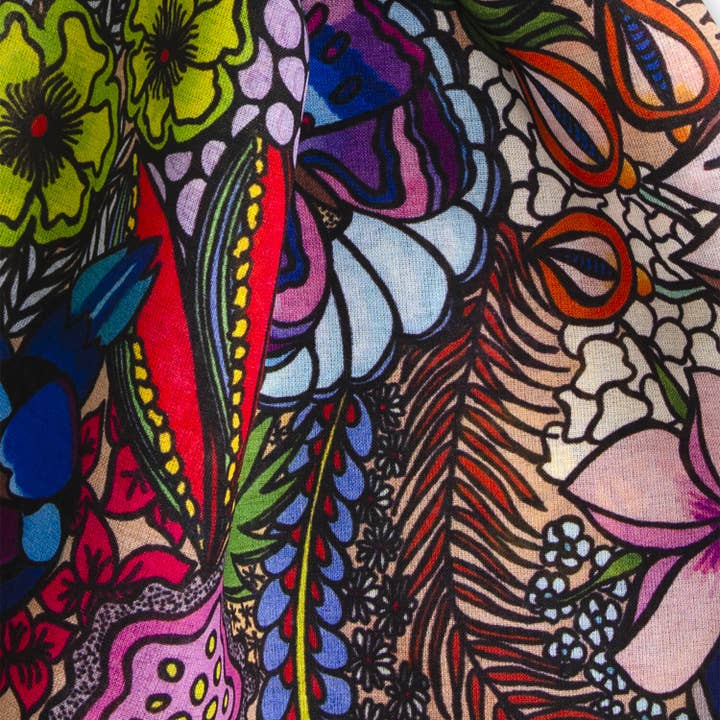 chaga paris - Wholesale Sjaal - Dames - LICHTE VOILE SJAAL CHAGA JUNGLE KOALA2