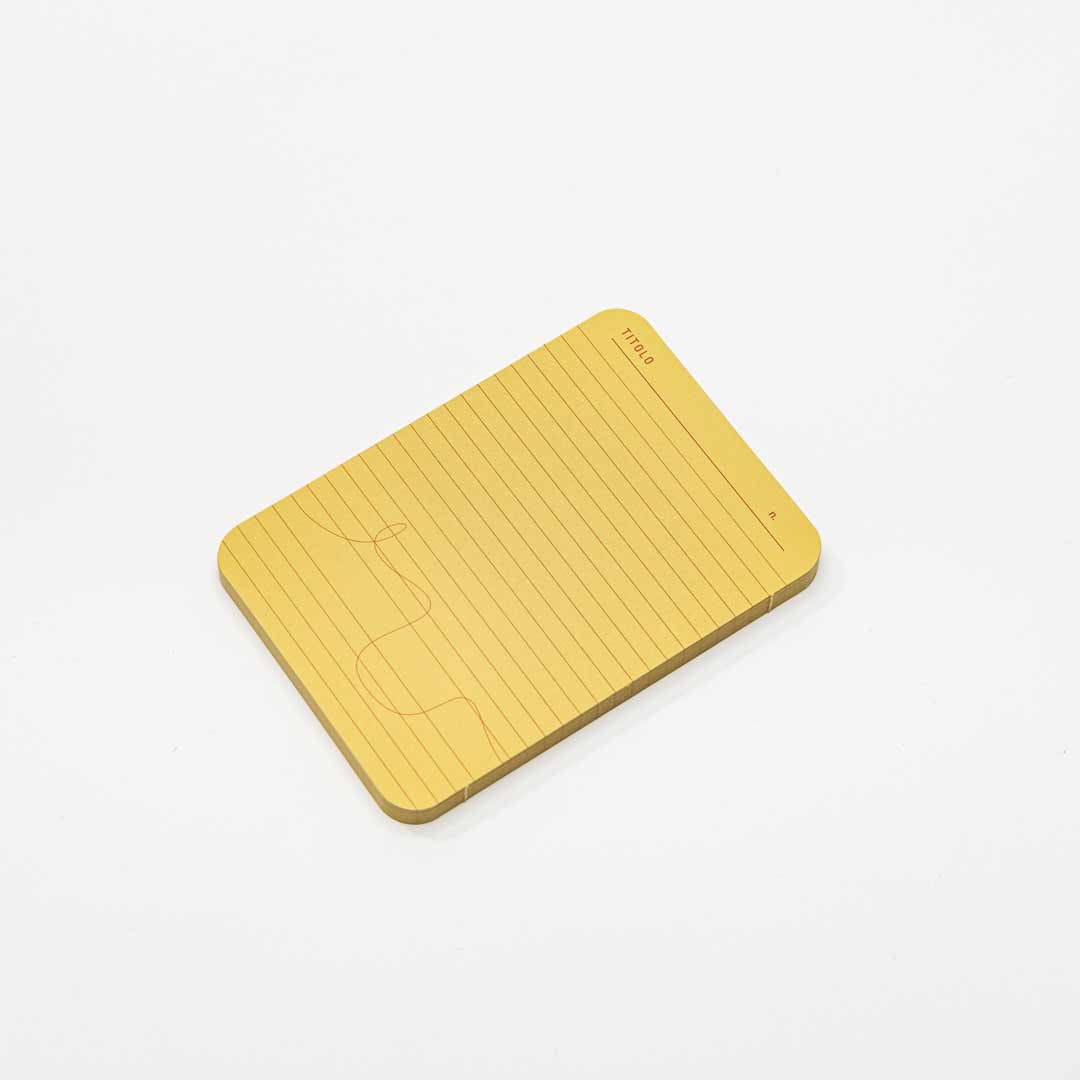 Foglietto - Wholesale Stationery/Notecard Set - Deck of A7 single-colored memo cards48