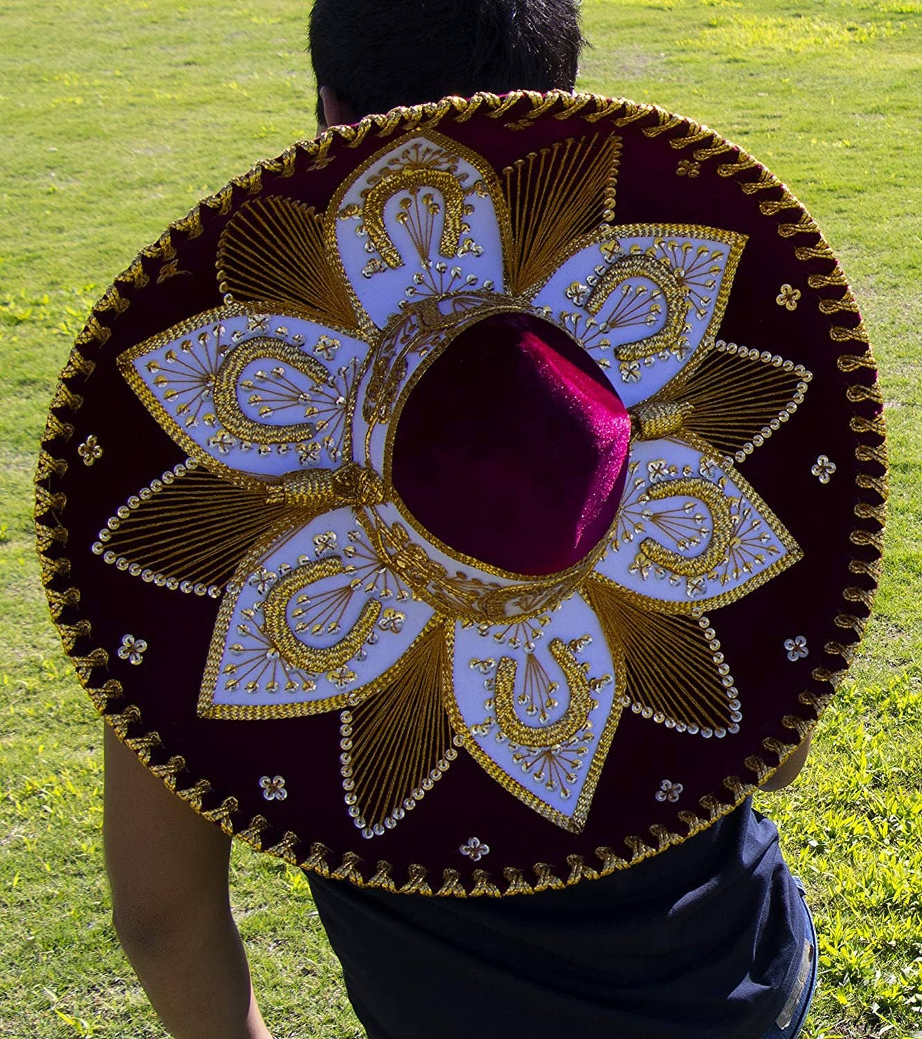 FESTMEX – Großhandel Cowboyhut – Unisex – Authentischer mexikanischer Sombrero Mariachi Charro Hut für Erwachsene, hochwertiger mexikanischer Hut für Kostümpartys, 5 de Mayo, 16 de Septiembre6