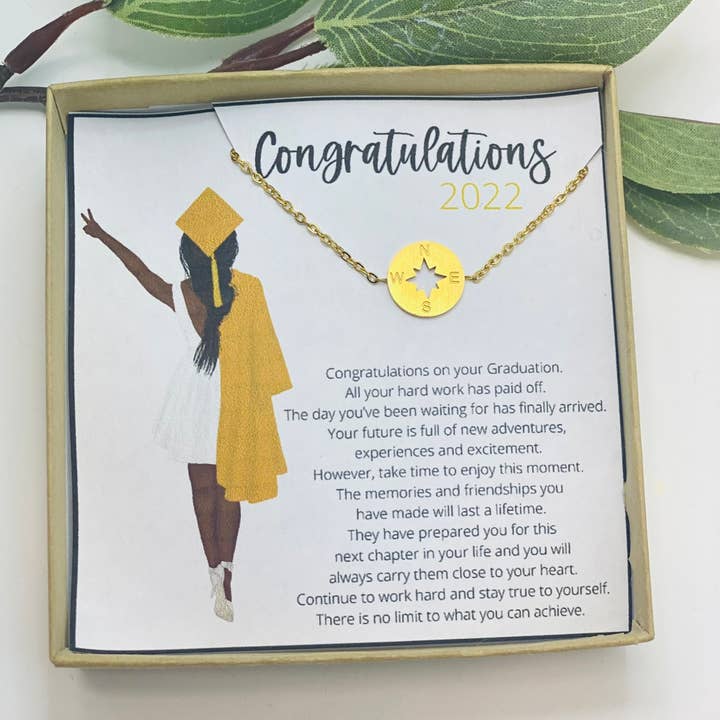 Little Happies Co - Wholesale Charm/Dangle Bracelet - Personalized Graduation Gifts, Compass Bracelet for Girls3