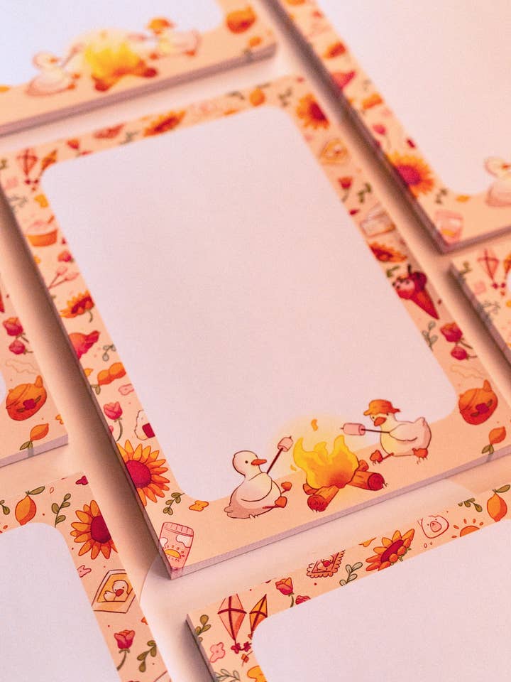 A5 notepad - Summer duck for wholesale by Sekai of kangae