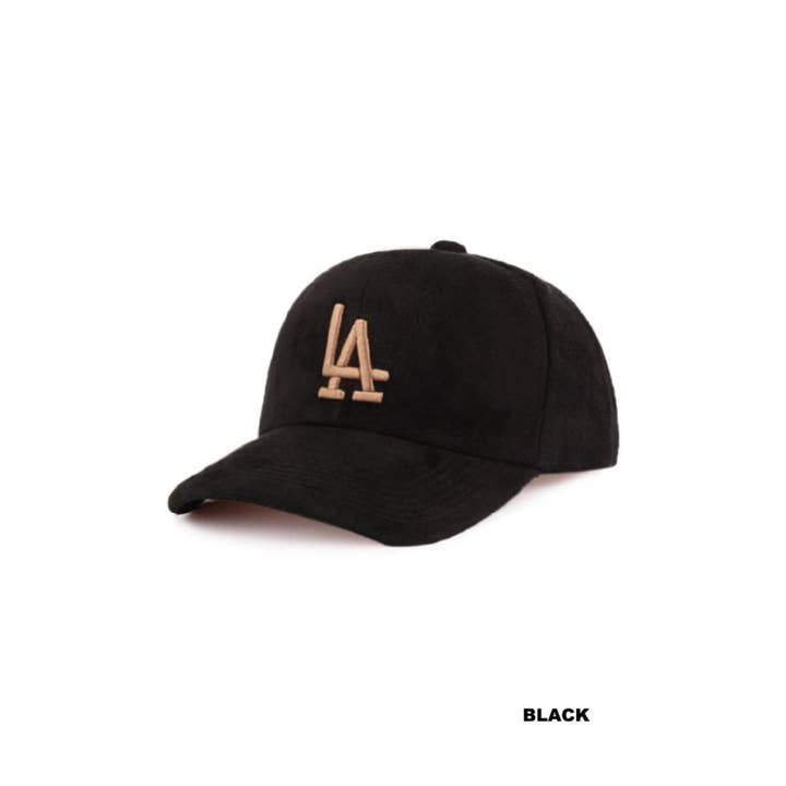 Vanilla Monkey – wholesale Baseballkeps - Dam – La City Logo Classic Suede Baseballkeps4