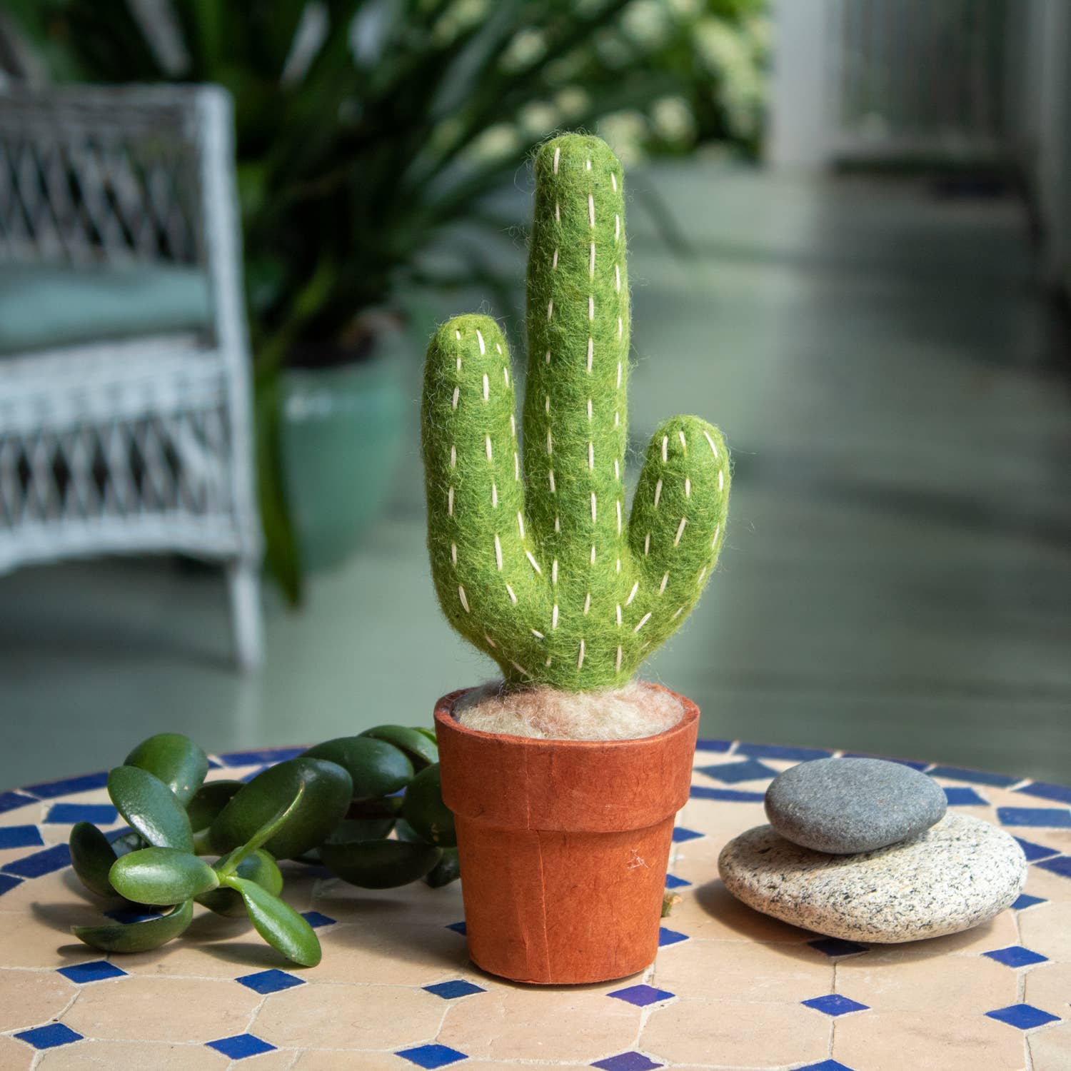 dZi Handmade - Wholesale Artificial Plant - Small Saguaro Cactus6