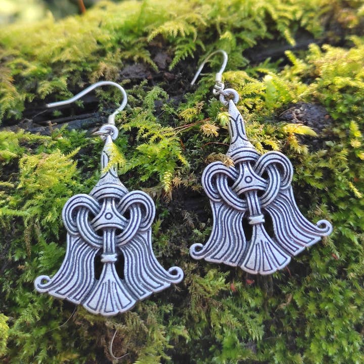Boucles d'oreilles Lagertha för wholesale av Jardin des Druides