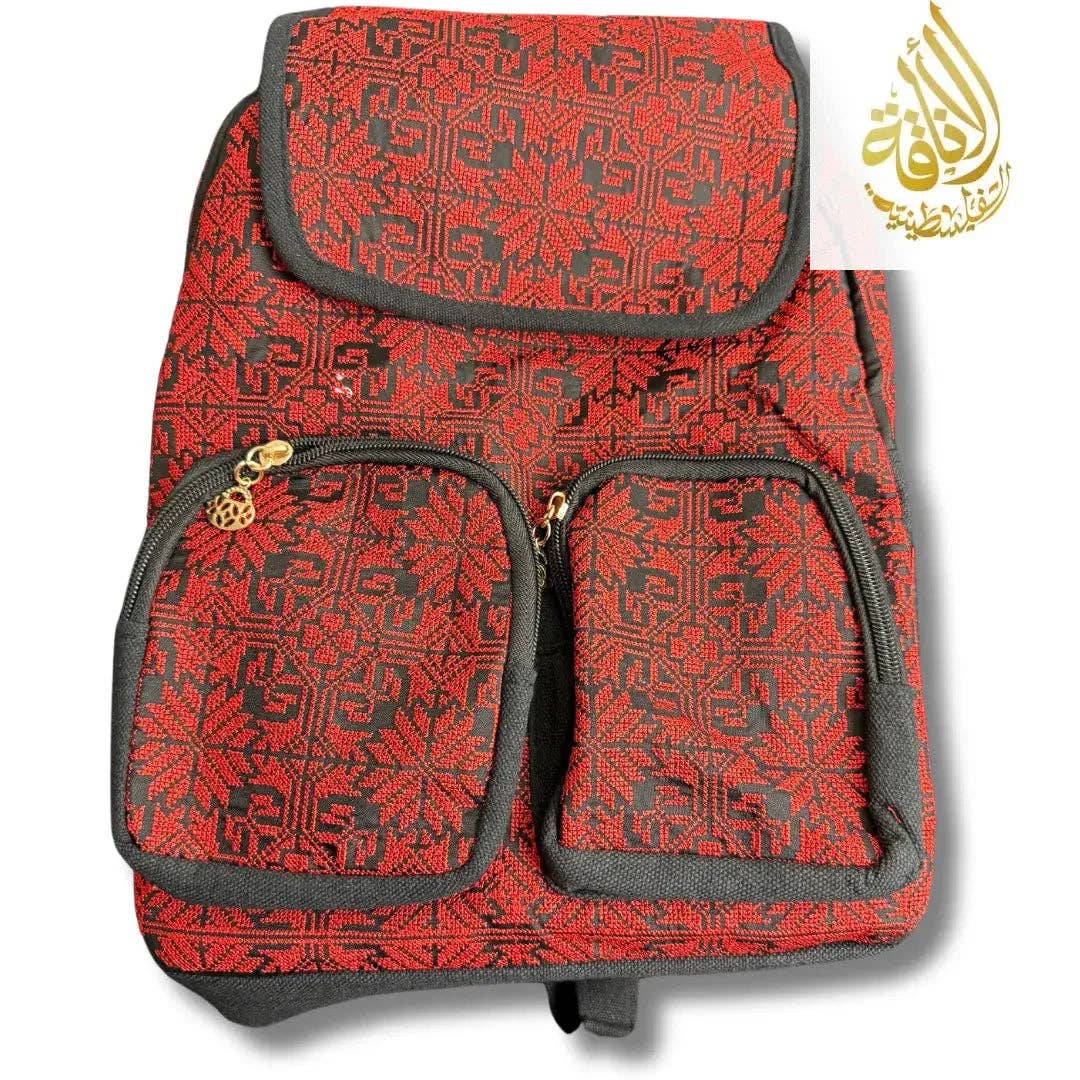 Palestinian Elegance – wholesale Backpack – Women's – Tatreez Designed Small School Bag0