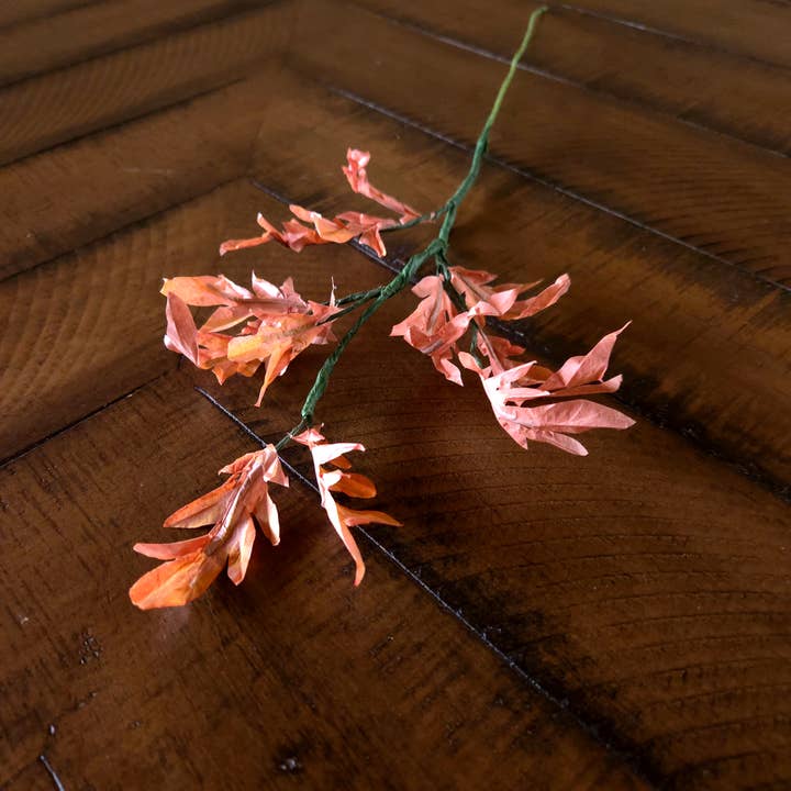 Beautiful Things By Bec - Wholesale Artificial Flowers - Paper Maple leaves, Automn Leaves1