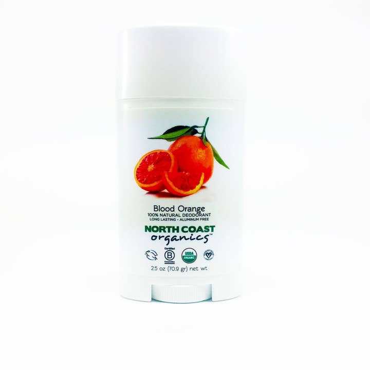 Blood Orange - Organic Deodorant 2.5oz for wholesale by North Coast Organics