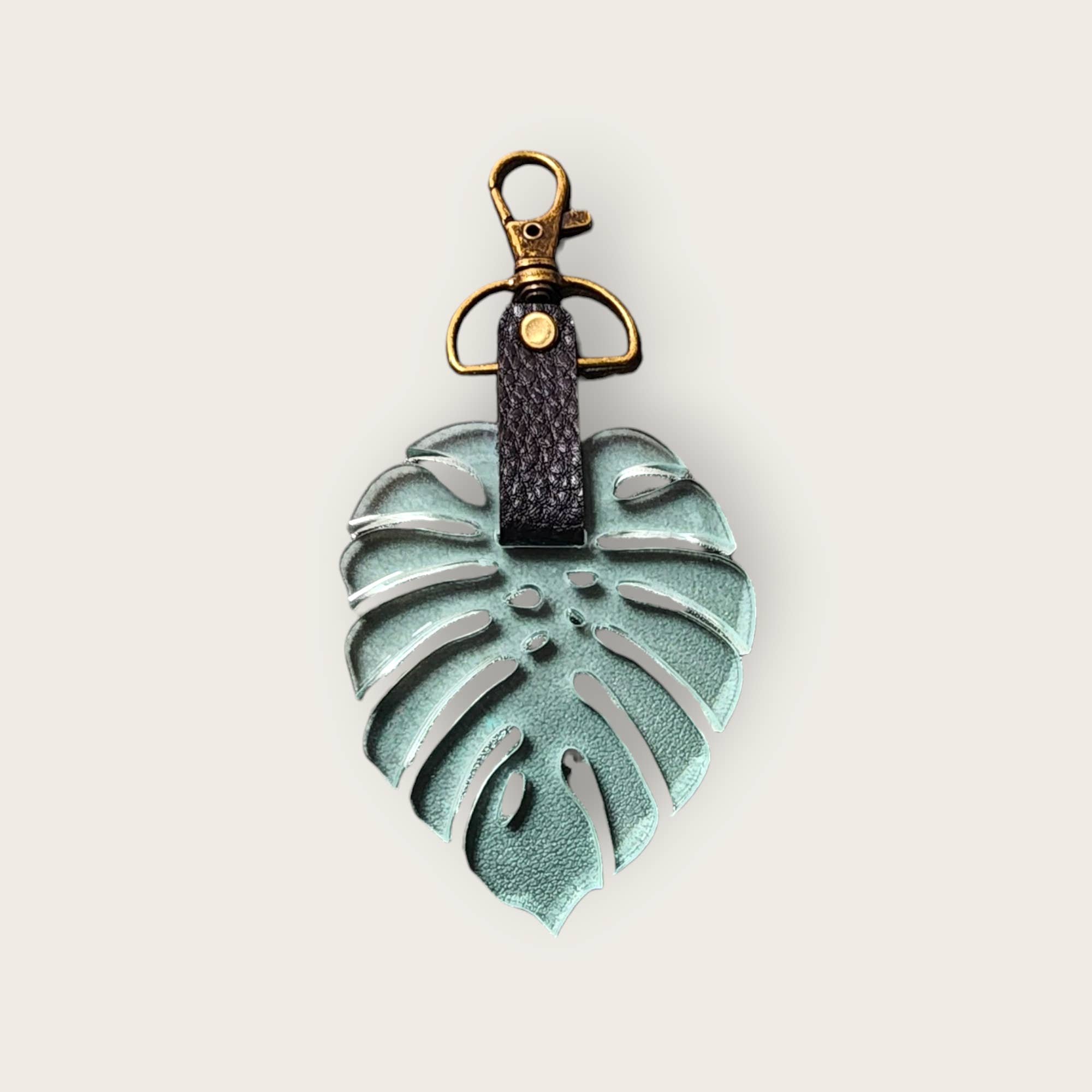 Olive Branch Laserworks - Wholesale Keychain - Women's - Monstera Leaf Keychain