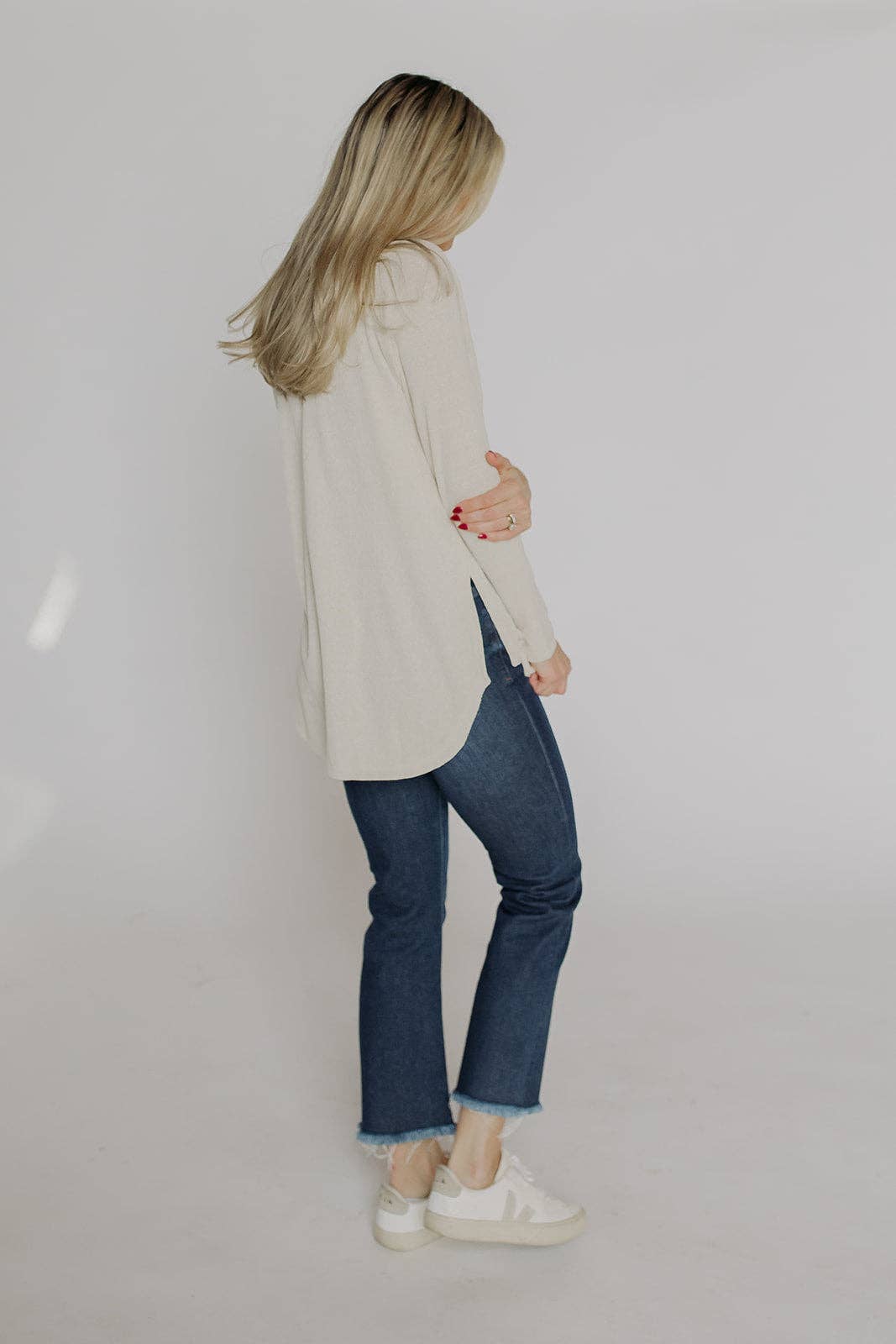 Summer Camp - Wholesale Tunic - Women's - Weekend Getaway Long Sleeve V-Neck3