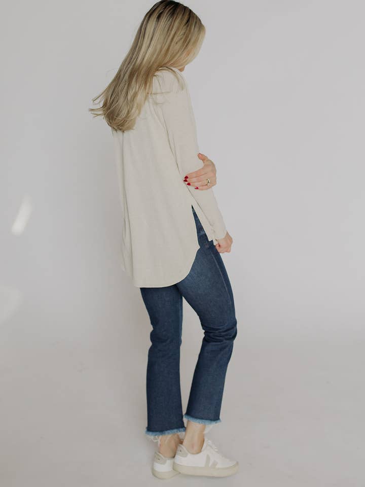 Summer Camp - Wholesale Tunic - Women's - Weekend Getaway Long Sleeve V-Neck3