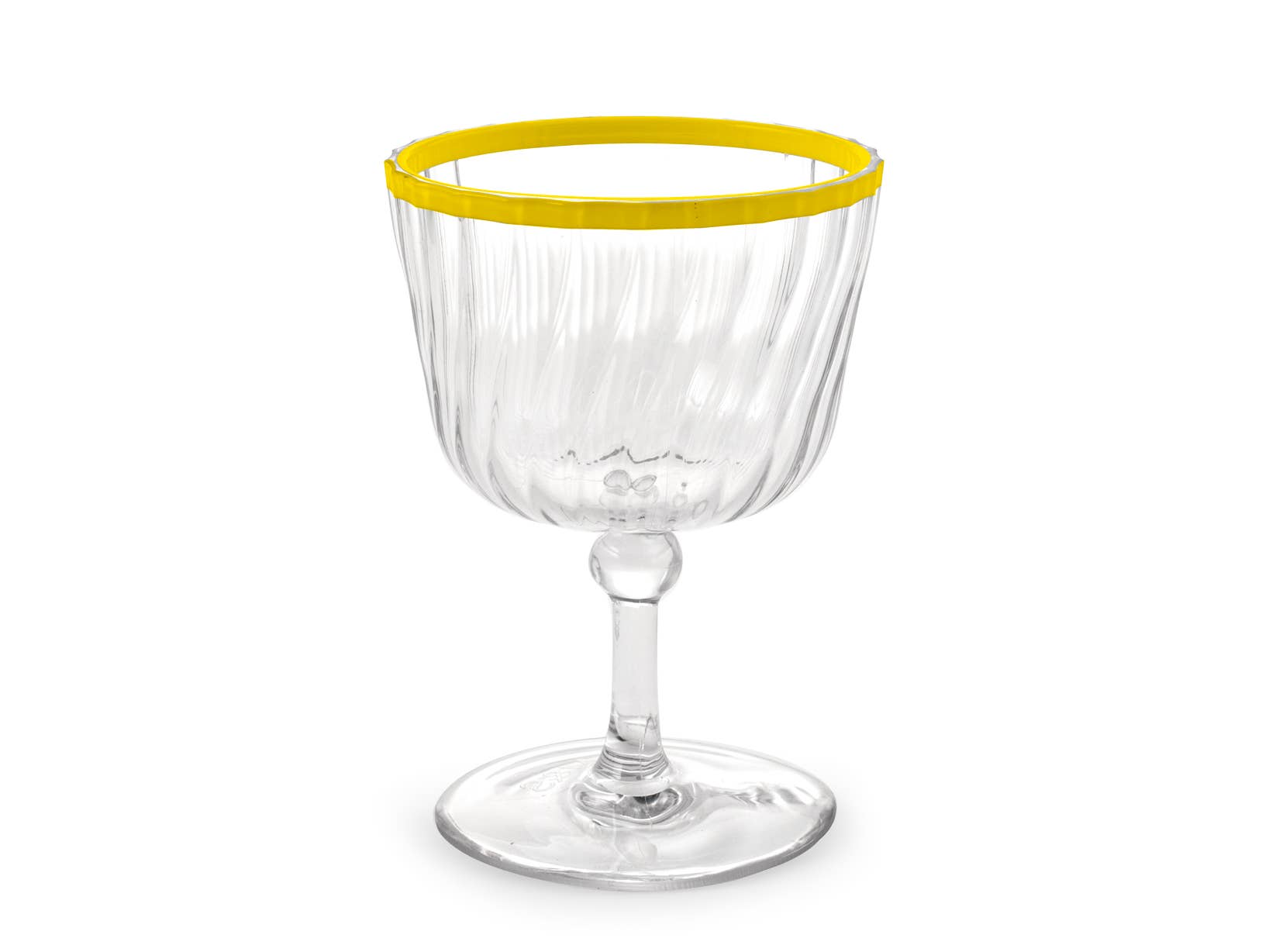 H&H - Wholesale Wine Glass - Set of 12 Transparent Acrylic Glasses 25 cl1