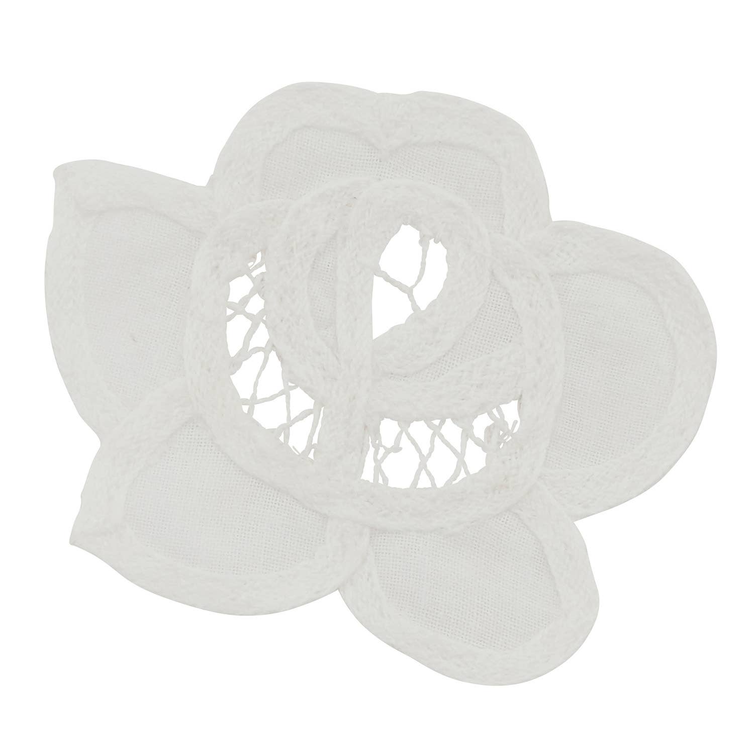 White Lace "Flower" Motif for wholesale on Faire0