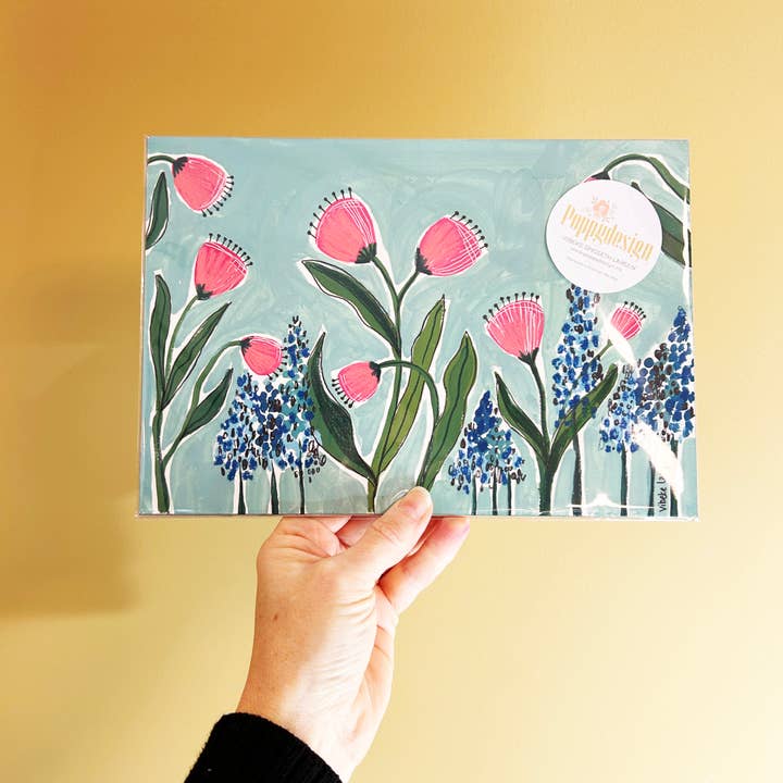 Prairie Fleurie - Original sur Papier pour la vente par Poppydesign