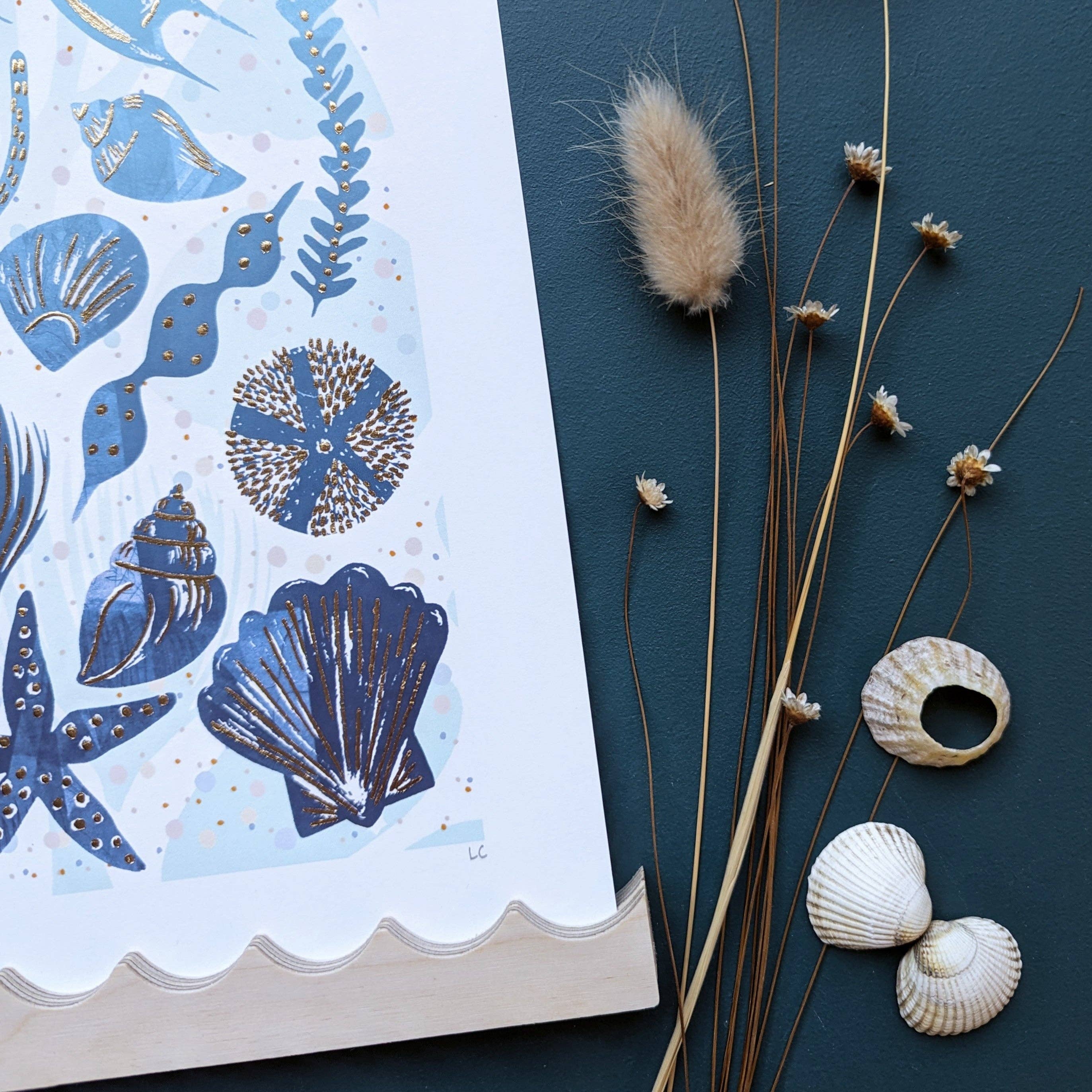 Slow Sunday - Wholesale Picture Frame - Playful Magnetic Print Frames - Wavy, Scalloped or Zig-Zag8