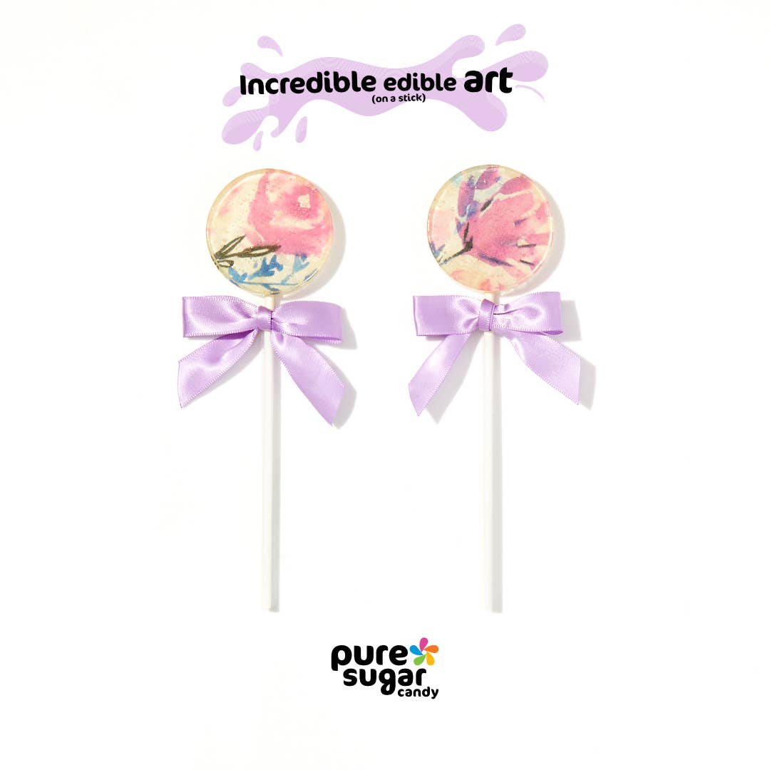 Pure Sugar Candy - Vente Sucettes - Lollipop Art sur un bâton - PASTELS PASTELS PASTELS
