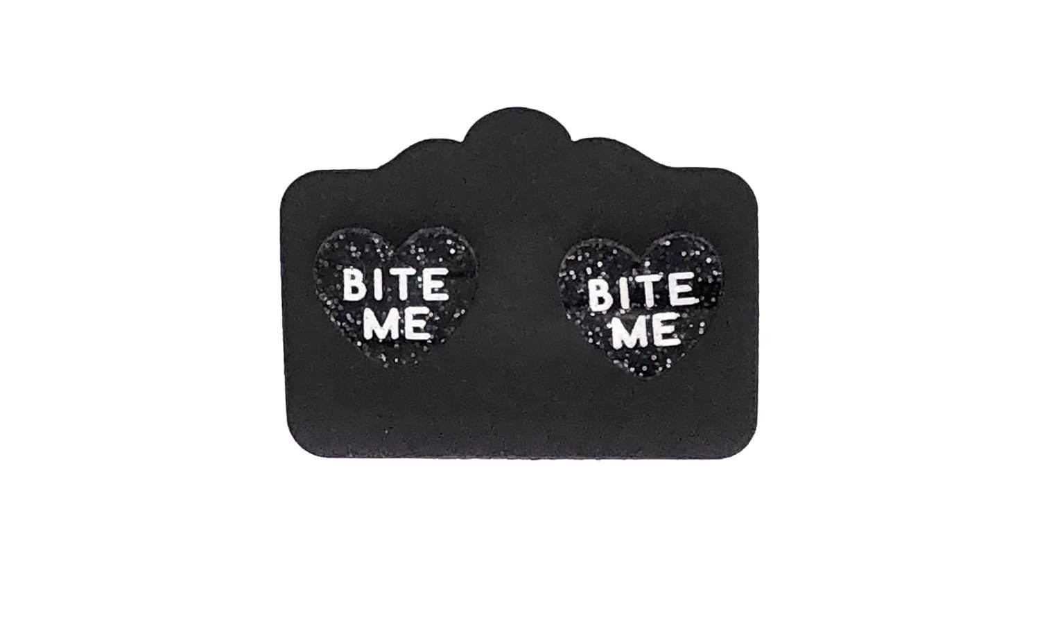 Madame Whiskers - Wholesale Stud/Post Earrings - Bite Me stud