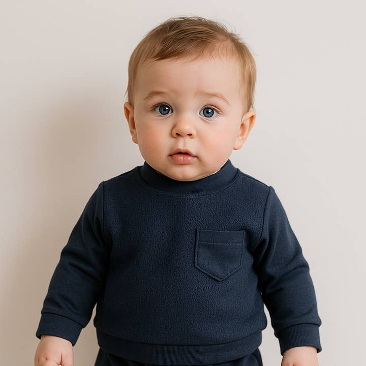 2112 2-PIECE BOY SET 100% COTTON for wholesale by Cotton Socks