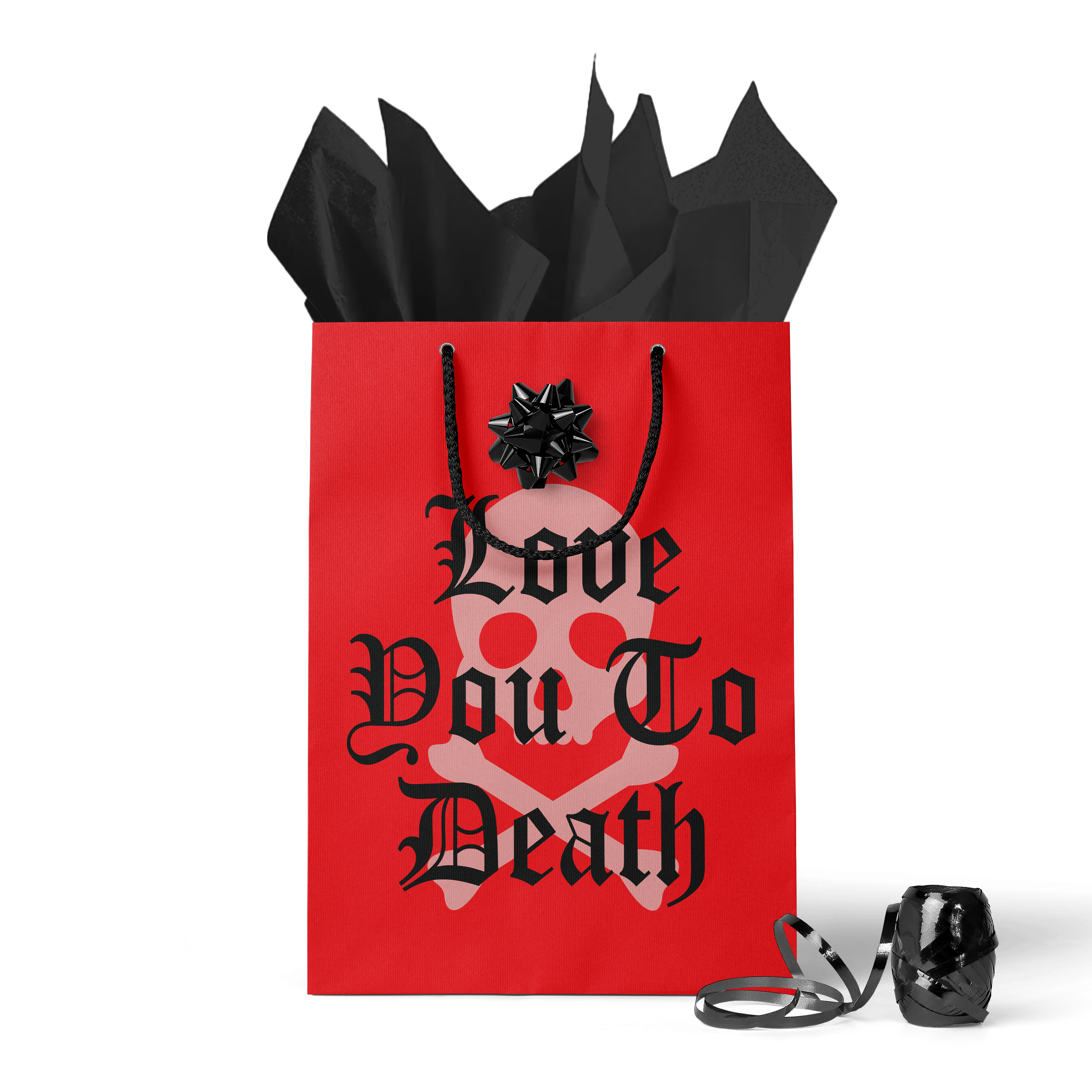 Rock'N Paper - Wholesale Gift Bag - Love You To Death Valentine's Day Gift Bag + Anniversary1