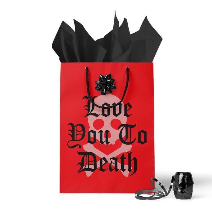 Rock'N Paper - Wholesale Gift Bag - Love You To Death Valentine's Day Gift Bag + Anniversary1
