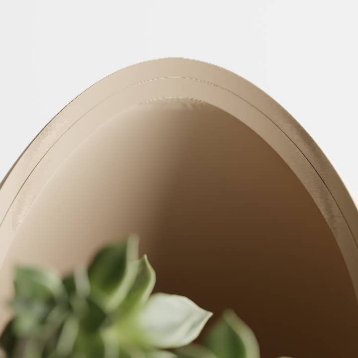 The Butler's Company - Wholesale Plant Pot - Succulent Plant Pot Egg Shape | Elegant Evergreen Container 9