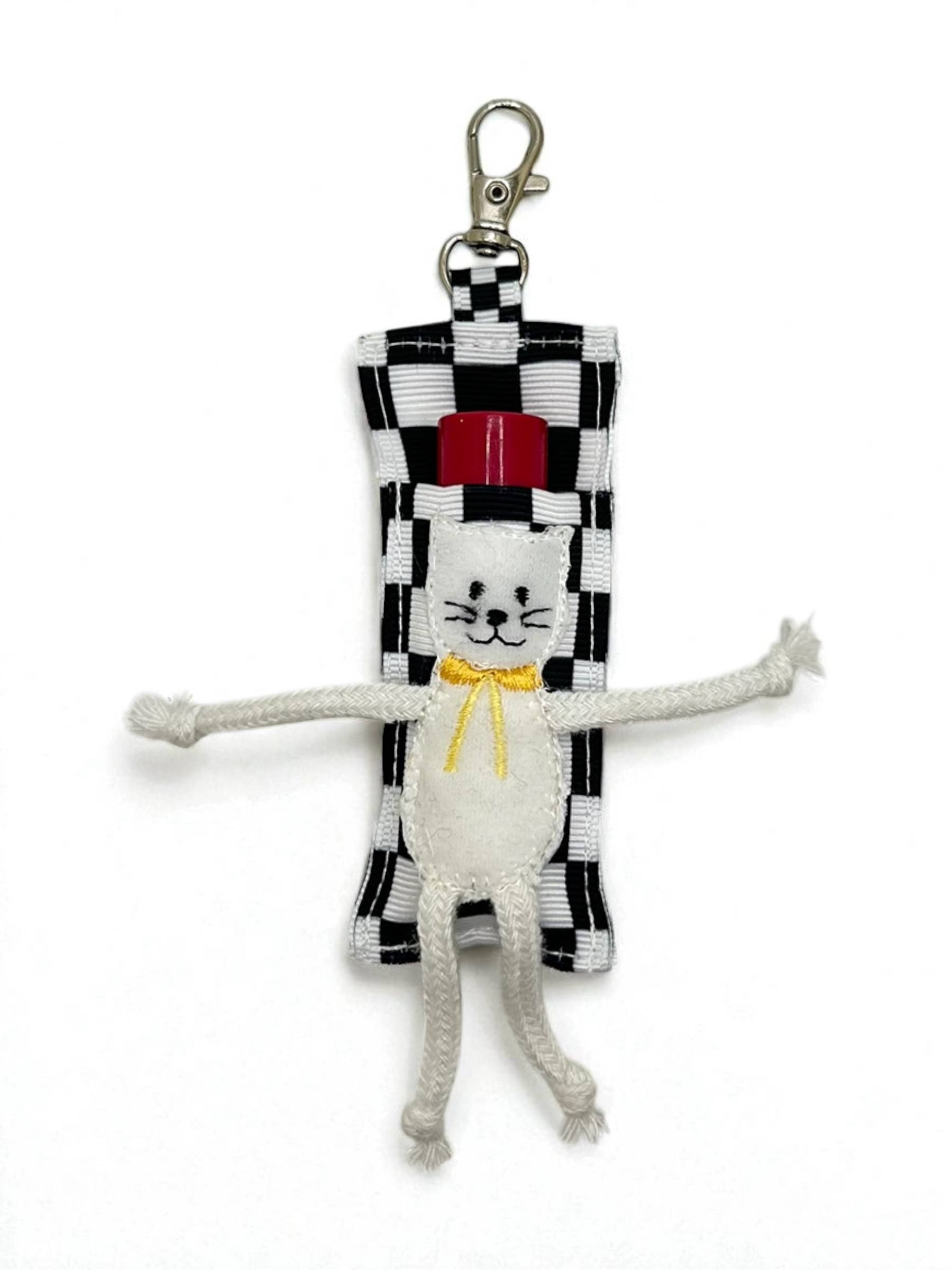 Jolly Bundles – Engroshandel Æske/holder til læbepomade – Kat Børn Læbepomade Hyggelig/Rygsæk Krog-på Læbepomadeholder1