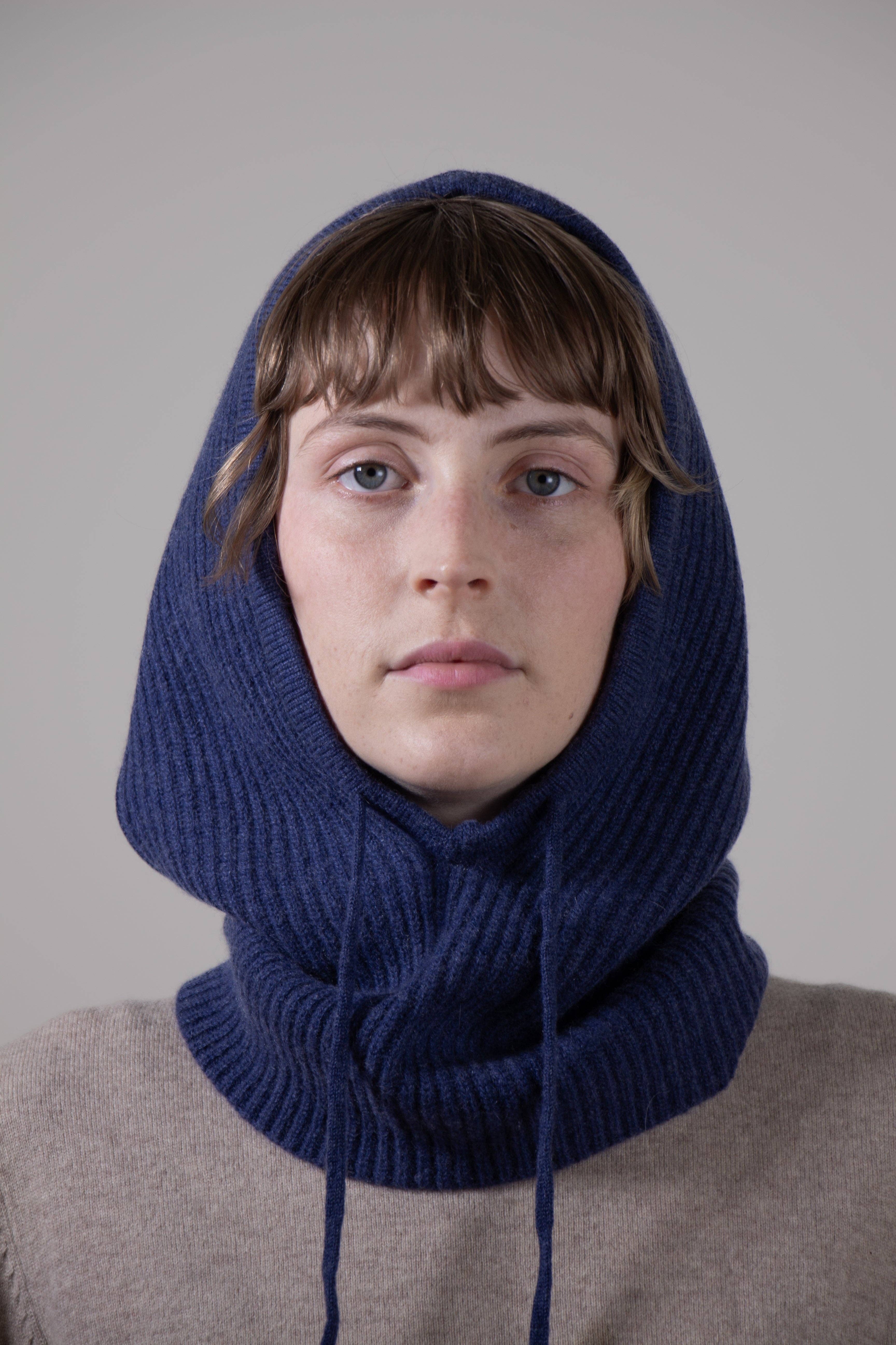 elenomad - Wholesale Balaclava - Unisex - RIBBED- 100% cashmere ribbed knitted balaclava3