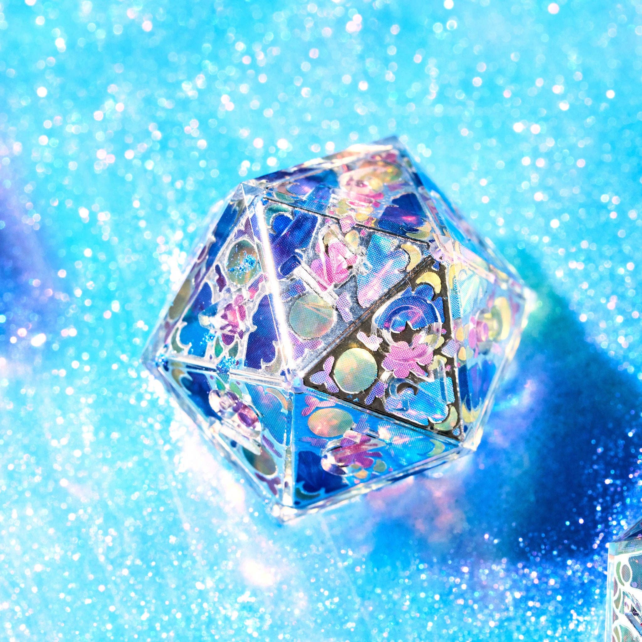 Dispel Dice – wholesale Dice – Lunar Cathedral 7-Piece Iconic Dice Set5