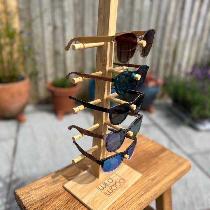 Eco Beach Ltd - Vendita all'ingrosso Vetrina/espositore per rivenditori - Espositore in bambù Wildwood1