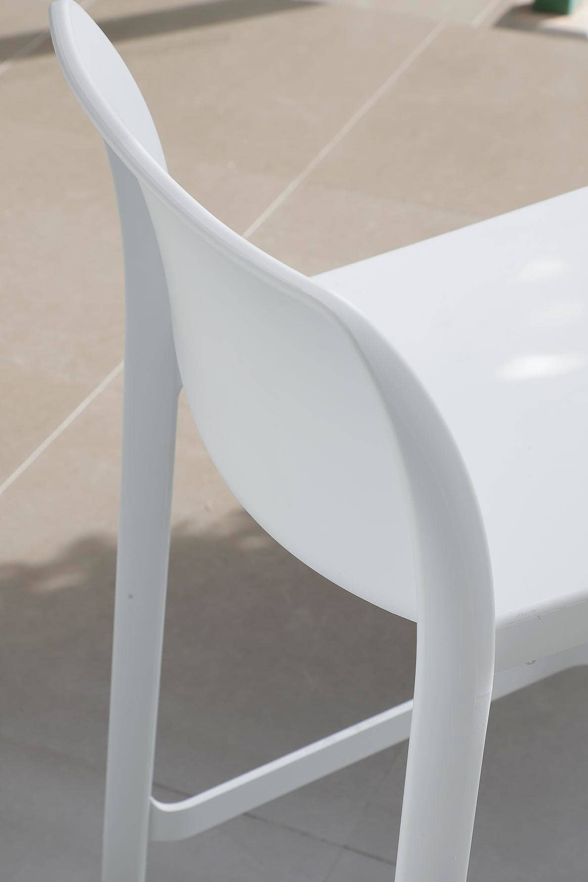 Casual Decore - Wholesale Stool - Commercial Counter Stool Set of 4: Durable & Comfortable 26"7