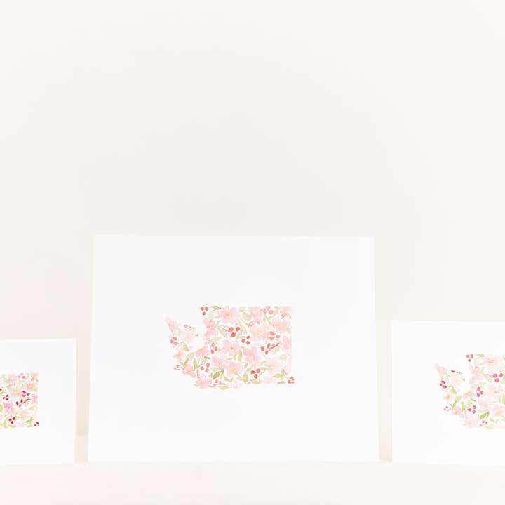 Good Sheila - Wholesale Art Print - Washington Apple Blossoms Watercolor Art Print5
