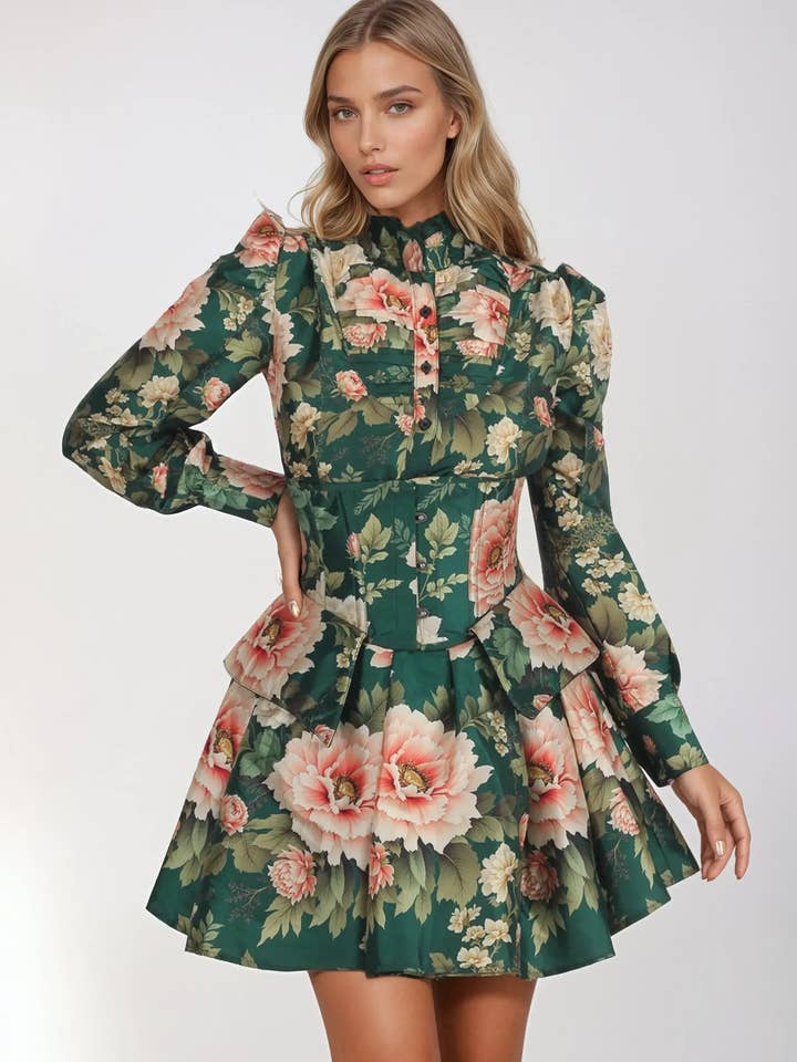 Jorene Emerald Opulence Kostumesæt for engroshandel hos LUXE NOIR