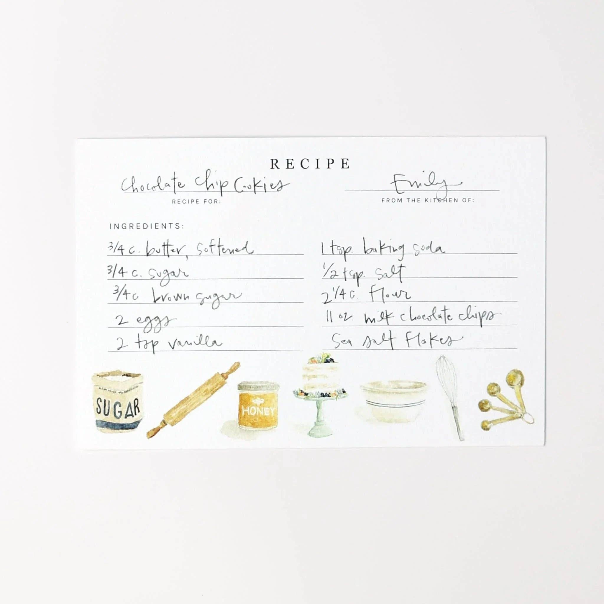 emily lex studio - Wholesale Recipe Card - baking recipe cards6