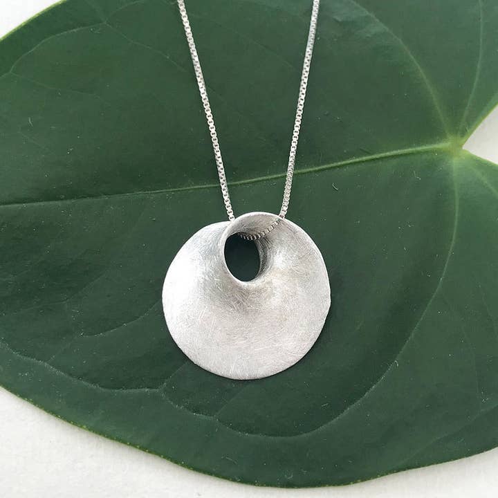 By The Sea Necklace - Sterling Silver, Indonesia for wholesale by Women's Peace Collection