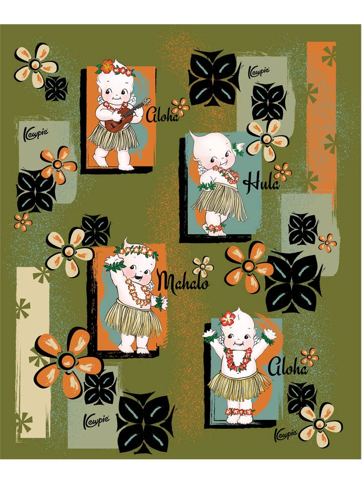 The Oblong Box Shop™ – wholesale Kjol - Dam – Kewpie® X TOBS Hula Kjol