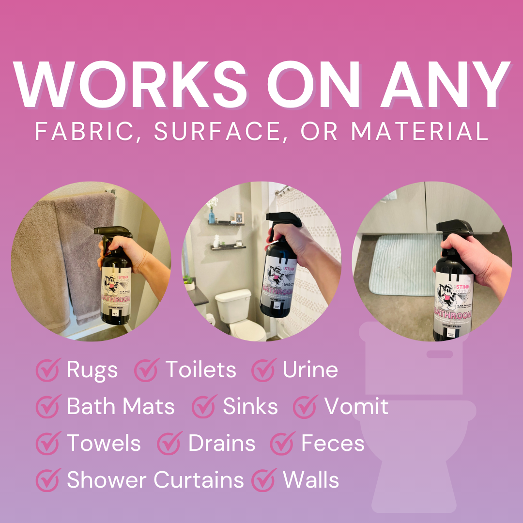 The Stink Solution - Vendita all'ingrosso Deodorante per ambienti - Spray per eliminare gli odori per il bagno - Shower Fresh1